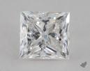 1.52 Carat F-SI2 Very Good Cut Princess Diamond 