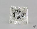 2.04 Carat I-VVS2 Ideal Cut Princess Diamond 