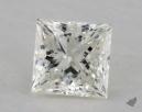 1.02 Carat J-VS1 Very Good Cut Princess Diamond 