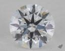 0.32 Carat D-VVS1 Excellent Cut Round Diamond 