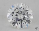 0.33 Carat G-VVS2 Ideal Cut Round Diamond 