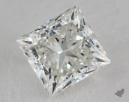 1.53 Carat H-VS2 Ideal Cut Princess Diamond 