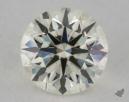 1.06 Carat K-VVS1 Excellent Cut Round Diamond 