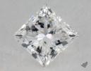 1.21 Carat F-SI1 Very Good Cut Princess Diamond 