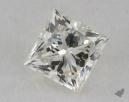 0.33 Carat I-VS1 Ideal Cut Princess Diamond 