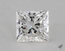 1.51 Carat F-VS2 Very Good Cut Princess Diamond 