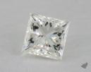 1.00 Carat J-SI1 Very Good Cut Princess Diamond 