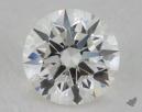 0.81 Carat H-VS2 Excellent Cut Round Diamond 