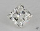 0.70 Carat I-VS2 Ideal Cut Princess Diamond 