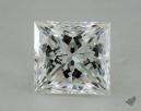 1.02 Carat G-IF Very Good Cut Princess Diamond 