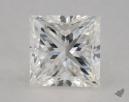 1.22 Carat G-VS2 Very Good Cut Princess Diamond 