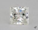 1.70 Carat H-SI1 Very Good Cut Princess Diamond 