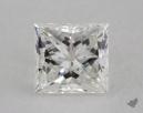 1.71 Carat G-VS2 Very Good Cut Princess Diamond 