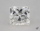 1.01 Carat H-SI1 Ideal Cut Princess Diamond 