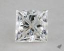 0.54 Carat G-VVS1 Ideal Cut Princess Diamond 