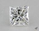 0.55 Carat F-VS2 Ideal Cut Princess Diamond 