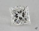 1.05 Carat F-VVS1 Ideal Cut Princess Diamond 