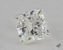 1.01 Carat J-VS1 Ideal Cut Princess Diamond 