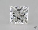 1.16 Carat G-SI1 Ideal Cut Princess Diamond 