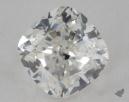 1.04 Carat H-SI2 Good Cut Cushion Diamond 