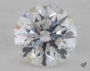 0.40 Carat F-VVS1 Excellent Cut Round Diamond 