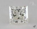 1.00 Carat I-VS2 Very Good Cut Princess Diamond 