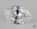 1.05 Carat F-VS1 Very Good Cut Pear Diamond 