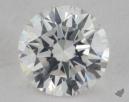 0.60 Carat H-VS1 Very Good Cut Round Diamond 