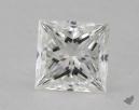 0.61 Carat G-VVS2 Ideal Cut Princess Diamond 