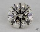 0.52 Carat J-SI1 Excellent Cut Round Diamond 