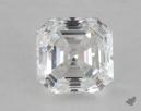 1.04 Carat F-SI1 Very Good Cut Asscher Diamond 