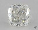 0.91 Carat I-VS2 Good Cut Cushion Diamond 
