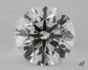 0.72 Carat J-SI2 Excellent Cut Round Diamond 