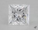 1.08 Carat D-VS2 Ideal Cut Princess Diamond 