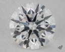 0.80 Carat F-SI1 Excellent Cut Round Diamond 