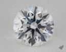 0.97 Carat F-SI1 Ideal Cut Round Diamond 