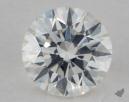 0.57 Carat I-VVS2 Excellent Cut Round Diamond 