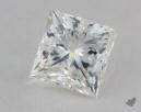 1.73 Carat G-SI1 Ideal Cut Princess Diamond 