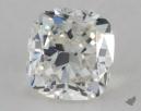 0.91 Carat H-SI1 Good Cut Cushion Diamond 