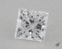 0.86 Carat D-VS2 Ideal Cut Princess Diamond 