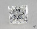1.05 Carat H-VVS1 Ideal Cut Princess Diamond 