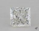 0.91 Carat H-VVS1 Ideal Cut Princess Diamond 