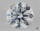 0.50 Carat F-SI1 Very Good Cut Round Diamond 