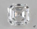 1.21 Carat E-VVS1 Very Good Cut Asscher Diamond 