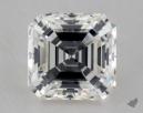 1.51 Carat H-VVS2 Very Good Cut Asscher Diamond 