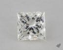 0.70 Carat J-SI1 Very Good Cut Princess Diamond 