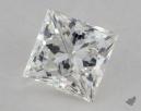 0.74 Carat H-VS1 Ideal Cut Princess Diamond 