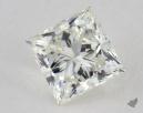 0.73 Carat I-VS2 Ideal Cut Princess Diamond 