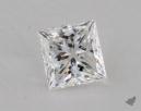 1.08 Carat F-VS1 Ideal Cut Princess Diamond 