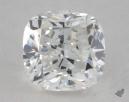 0.72 Carat F-SI1 Good Cut Cushion Diamond 